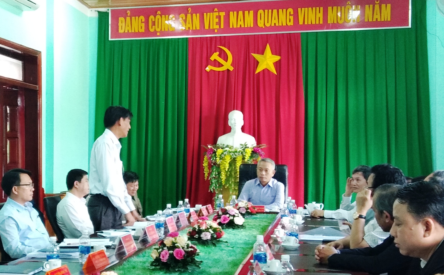 Đoàn công tác số 5 Ban Chỉ đạo Trung ương về Phòng chống tham nhũng làm việc tại huyện Krông Bông